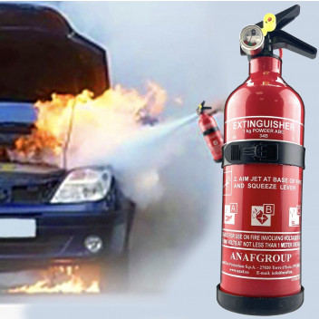 Simply Auto 1KG Fire Extinguisher With Gauge
