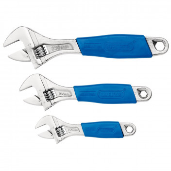 Draper Cresent-Type Adjustable Wrench Set (3pc)