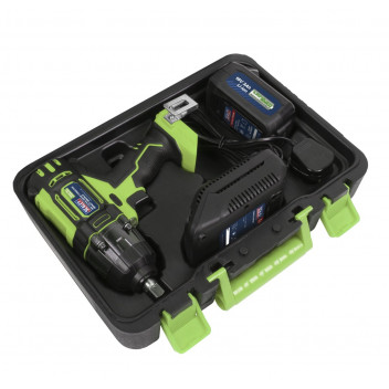 Cordless Impact Wrench 18V 3Ah Lithium-ion 1/2"Sq Drive Hi-V