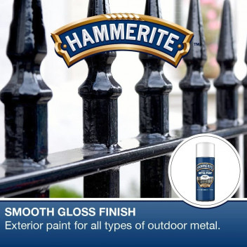 Hammerite Smooth White 400ml Aero