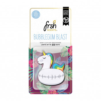 Fresh Scents Unicorn Bubblegum Blast 3D Unicorn Vent Clip