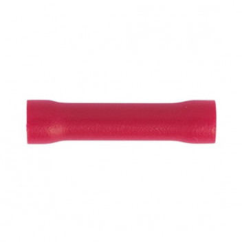 Sealey Butt Connector Terminal Ø3.3mm Red Pack of 100