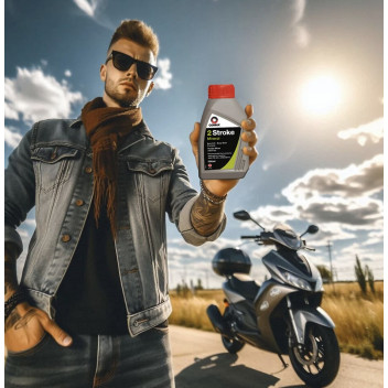 Comma Two Stroke Mineral Motorcycle Engine Oil 1L