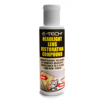 E-Tech Headlight Lens Restoration Compound - 100ml