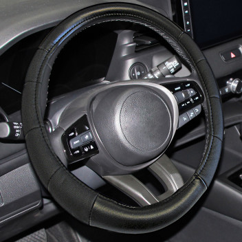 Simply Auto Steering Wheel Cover Black Luxary Padded