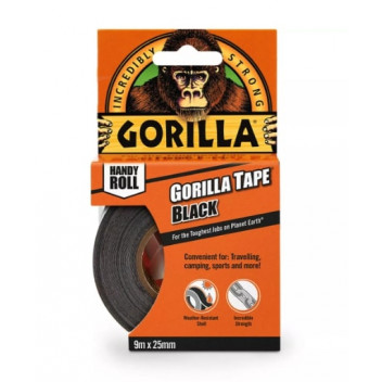 Gorilla Tape Handy Roll- Black