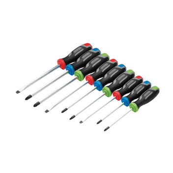 Draper Pound Thu Soft Grip Screwdriver Set (9pc)