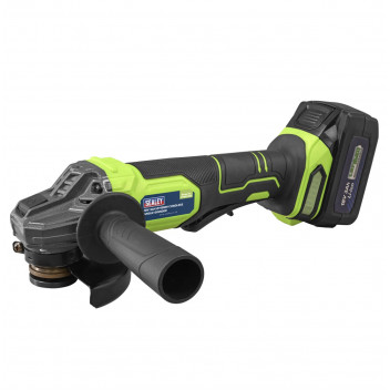 Sealey 115MM Cordless Angle Grinder 18V 3Ah - Green