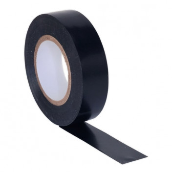 Sealey 20mtr x 19mm Pvc Insulating Tape Black