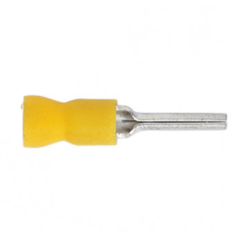 Easy-Entry Pin Terminal 14 x Ø2.9mm Yellow Pack of 100