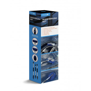 Simply Auto 3-1 Washbrush Set