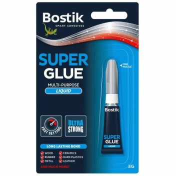 Bostik Super Glue Adhesive 3g