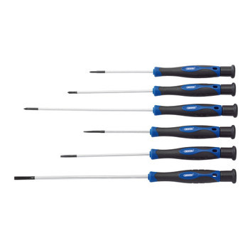 Draper Extra Long Precision Screwdriver Set (6pc)