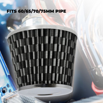 Simply Auto Universal Chrome Front Carbon Mesh