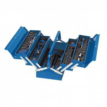 Draper Tool Kit in Steel Cantilever Toolbox (126pc)