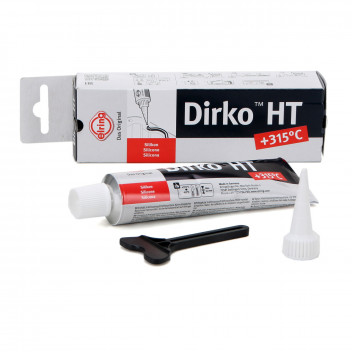 Erling Dirko High Temperature Silicone Sealant-  Black 70ml