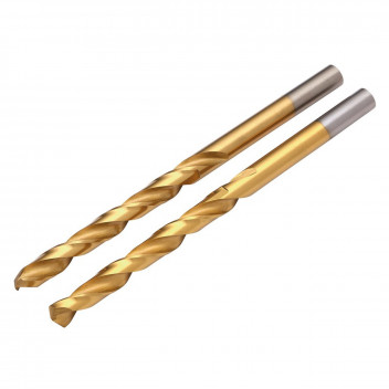 HSS Titanium Nitride Coated Drill Bit 5.5 x 93mm Pack of 2