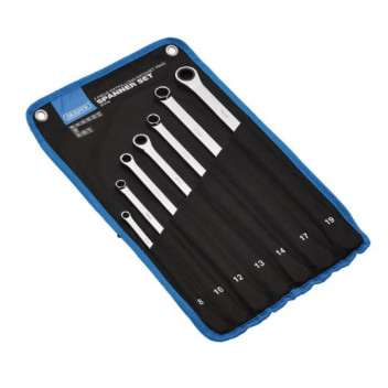 HI-TORQ Metric Extra-Long Double Ring Rachet Spanners (7pc)