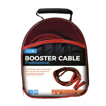 Simply Auto 800Amp 5M Proffessional Jump Leads
