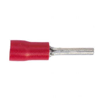 Sealey Easy-Entry Pin Terminal 12 x Ø1.9mm Red Pack of 100