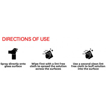 Alpha Crystal Clear Glass Cleaner 500ml