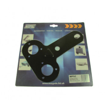 Maypole Dual Socket Mounting Plate