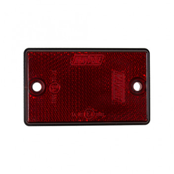 Maypole Reflector Red Rectangular Pair