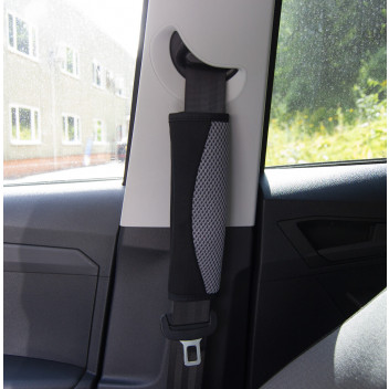 Sakura Carnaby Seat Belt Pads Grey