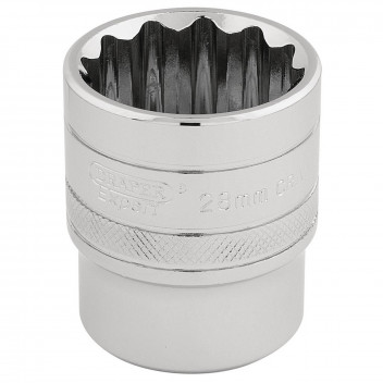 Draper HI-TORQ 12 Point Socket 1/2" Sq. Dr. 28mm