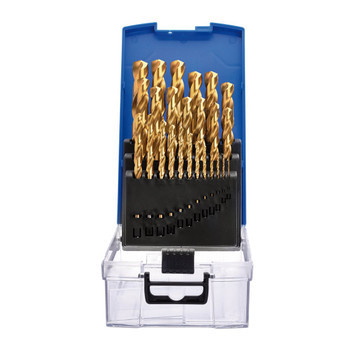 Draper HSS Titanium Nitride Coated Drill Bit Set (25pc)