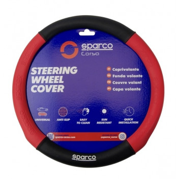 Sparco Red Steering Wheel Cover