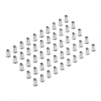 Zinc Plates Threaded Insert Rivet Nuts M6 X 1.0mm (50pc)