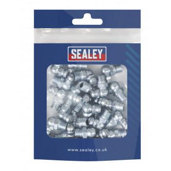 Sealey 90° Grease Nipple 8 x 1mm Pack of 25