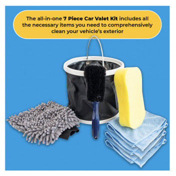 Simply Auto 7 Piece Car Valeting Kit