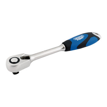 Draper Expert Soft Grip Reversable Ratchet 1/2" Sq. Dr.