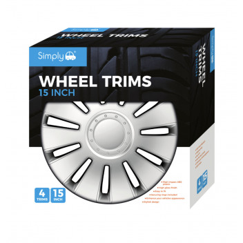 Simply Auto Magnus Wheel Trim 15 Inch (4 per box)