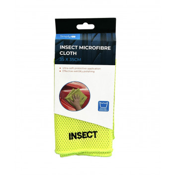 Simply Auto Insect Microfibre Cloth 35*35cm