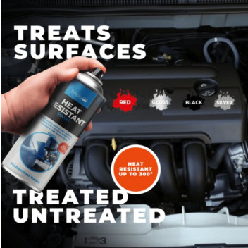 Simply Auto Red Heat Resistant Paint  400ml