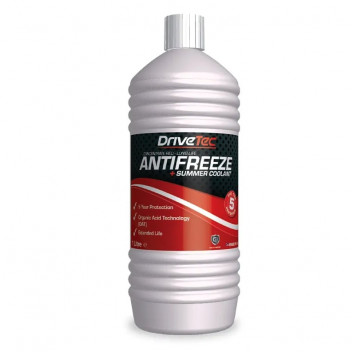 DriveTec Antifreeze & Coolant Concentrate- Red 1Lt