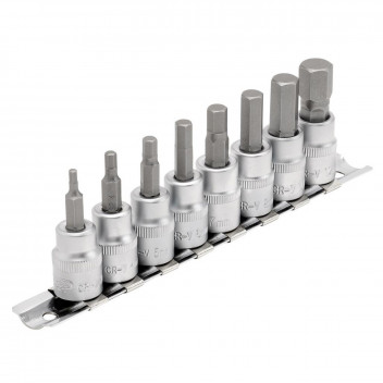 Draper Expert Metric Hex Socket Bit Set 3/8" Sq.Dr.48mm(8pc)