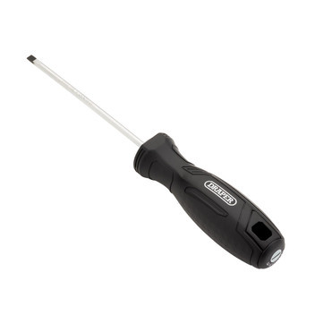 Draper Slotted Parallel Hard Grip Screwdriver 4 x 100mm