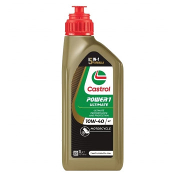Castrol Power 1 Ultimate 4T 10W-40 Motorcycle Oil 1L