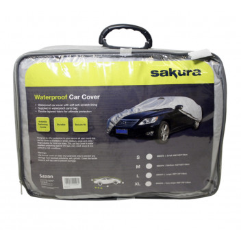 Sakura Waterproof Non-Breathable Car Cover XL(533x178x119cm)