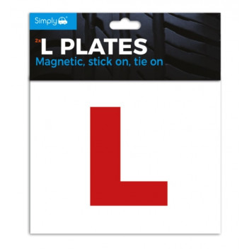 Simply Auto PK2 Magnetic Stick/Tie on L Plates
