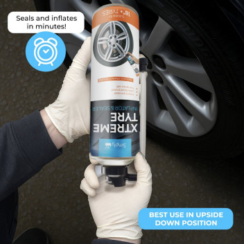 Simply Auto Xtreme Tyre Inflator & Sealer 500ml