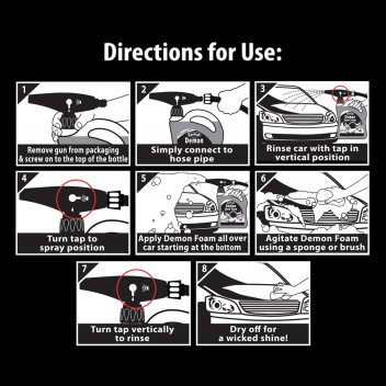 Demon Foam + Snow Foam Gun 2L