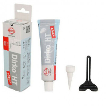 Erling Dirko High Temperature Silicone Sealant- Grey 70ml